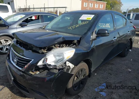 2014 Nissan Versa 1.6 Sv из США, поврежденный, VIN 3N1CN7AP8EL877965